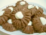 Double Chocolate Almond Cookies