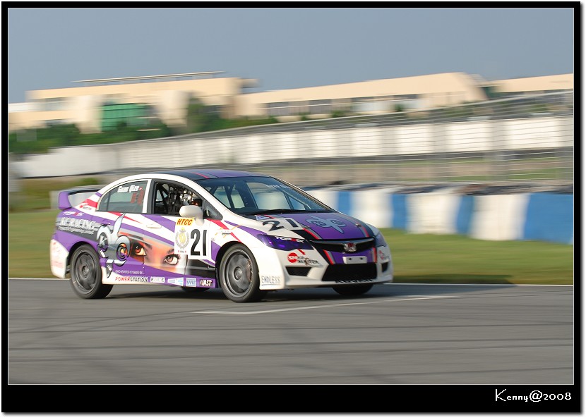 KC Racing的本田Civic FD2將繼續參與N2000組的角逐, 但進軍超級生產組的目標卻是遙遙無期 (Picture: Kenny Cheong @ Fotop)