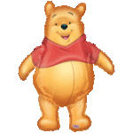 08333 Pooh walker $150