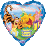 09214 Winnie the Pooh Happy Birthday $30