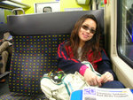 On the train