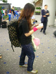 At HK airport