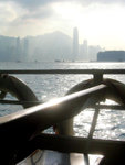 on the ferry