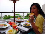 Early bird's breakfast