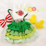Y0370a	White Vest w/ bow	US$6 ,
Y0370b	Green Skirt	US$6.5, 
Y0370c	Yellow Gloves	US$3 
