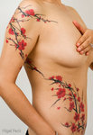 
Freehand Cherry Blossoms - Joey Pang of Tattoo Temple