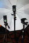 

Nikon SB-800 X 2+Umbrella