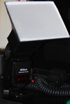 Nikon SB-800 + DIY sheen covering