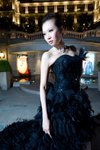 black dress