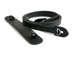 New design leather Strap (Black-Vulanite) 