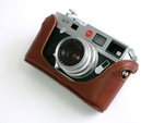 Brown Leather Case for Leica M1,M2,M3,M4,M6,M7,MP