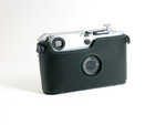 Leather Case with Green Stitches for Leica M