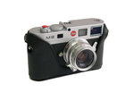 Leather Halfcase for M8 (Black)