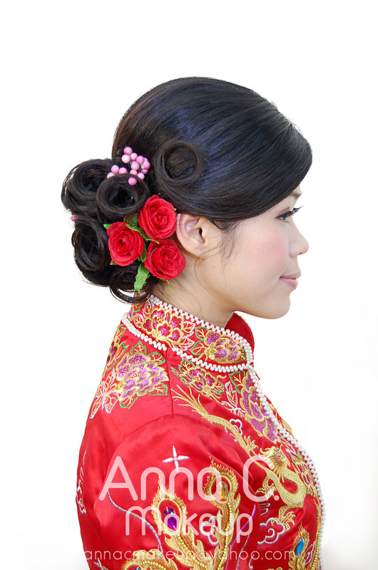大爱的<em>新娘鲜花</em>造型 - BLOG - annacmakeup -