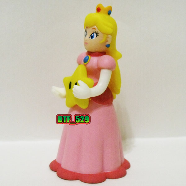 world of nintendo princess peach action figure