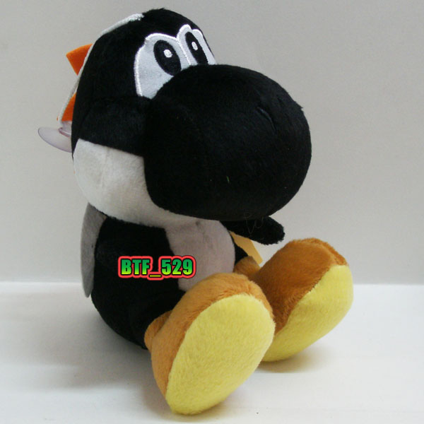 black yoshi plush