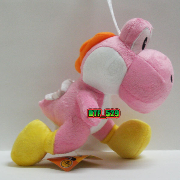 yoshi pink plush