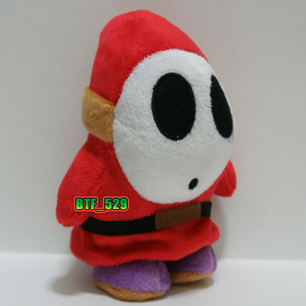 green shy guy plush