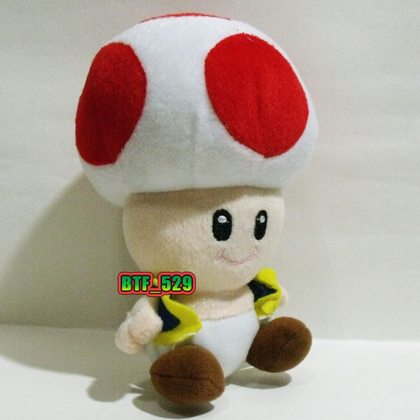 Plush 612 Red Toad And 6 Toadette New Super Mario Brothers Figure 5373