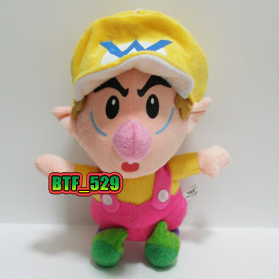 mario luigi wario waluigi plush