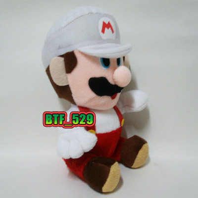 fire mario plush toy