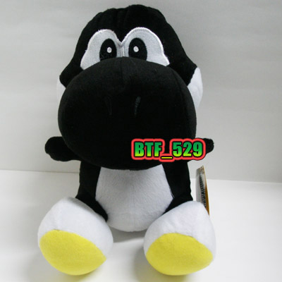 black yoshi plush