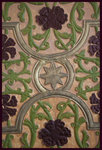 Color fresco on the wall
