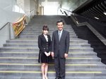 "梁振英與公大學生真情對話"講座司儀