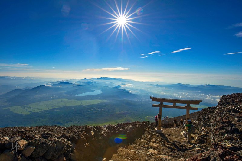 富士山攻顶 - 海拔3776米的考验