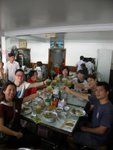After few hours exercises, we could have breakfast finally