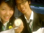 ME & Samuel@Burger King