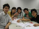 Our group-Terence, Kathy, ME, Simpson & Francis langmates"06spr
