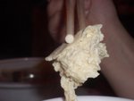 我o地叫o左個冰豆腐雲腿排骨湯,o的冰豆腐入晒味o架!!