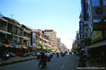 one of the main road in Phnom Penh, Monivong Blvd.