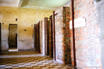 before there were too many prisoners, classrooms were remodeled like this for holding prisoners