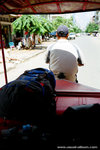 on the way to Phnom Penh, one last time on tuktuk