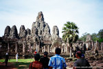 finally its Bayon, many visitors were there already