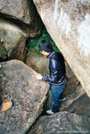 Brandy was the first one who went into the 張保仔洞