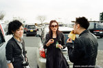 jobi got nothing, Eri got some drinks and Leo got a hotdog