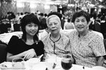 My cousin, grandma and my mom
