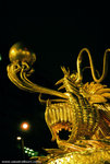the dragon statue at Wanchai