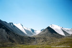 we saw the snow mountain already.