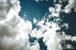 I looked up the sky and felt the sunshine and the fresh air.