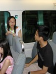 在機場鐵路列車上 02