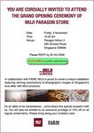 Muji Paragon Grand Open Invitation (e-version)