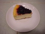 Amercian Blueberry Chesse Cut Cake