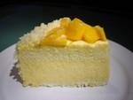 Mango Chesse Cut Cake