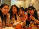 having lunch together