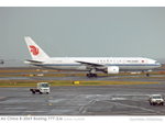 中國國際航空的波音777客機_好大隻