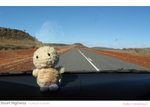龜龜陪我地在長長的旅程上＿去完Kings_我&#21707;趕去睇Uluru的日落了